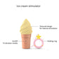 Love to Love Stimulateur de Cornet de Crème Glacée Cand'ice - Vanille Pops