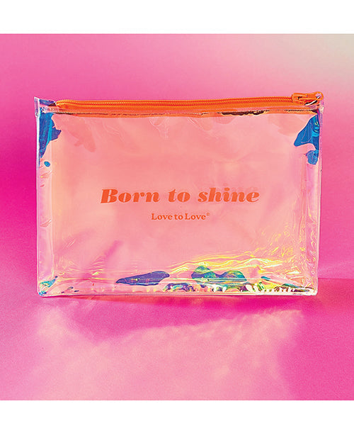 Bolsa Love to Love Born to Shine - Naranja Vivo