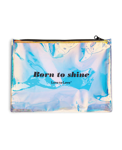 Pochette Love to Love Born to Shine - Onyx noir