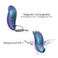 Chupete Iridescent Turquoise Love to Love Believer Mini Tongue