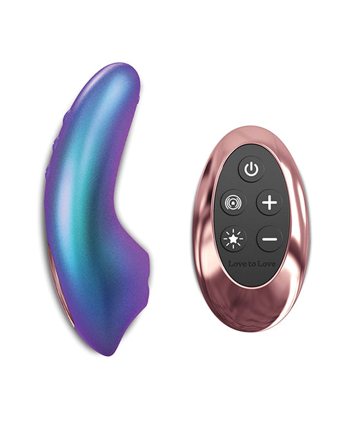 Love to Love Dreamer Mini Tongue Flicker - Turquesa Iridiscente