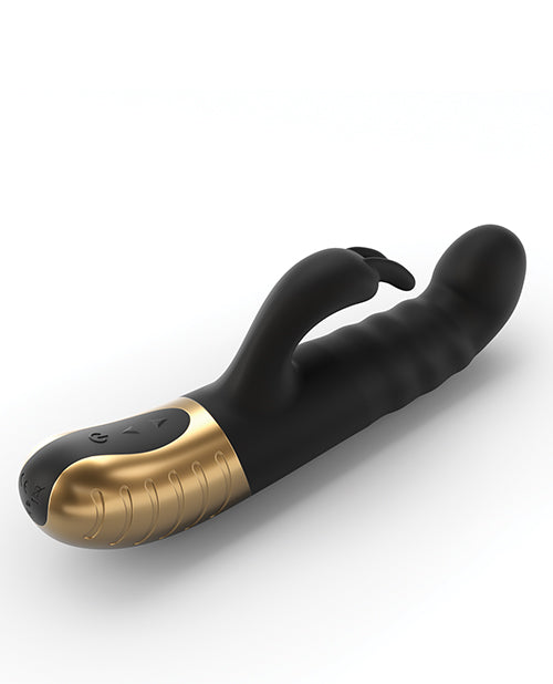 G-Stormer Conejo Vibrador Punto G - Negro/Oro