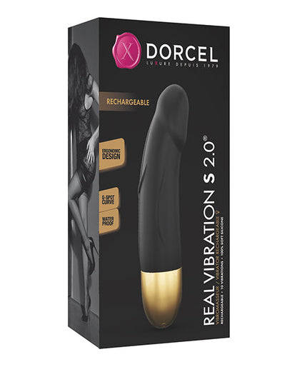 Dorcel Real Vibration S 6" Vibrador Recargable 2.0 - Oro