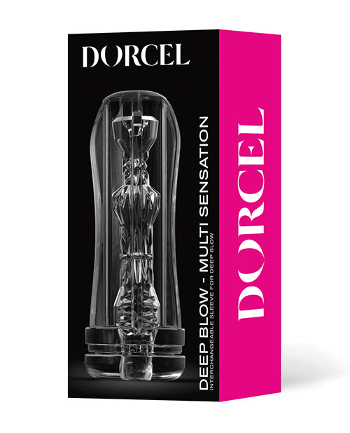 Manga Dorcel Deep Blow Multi Sensación - Transparente