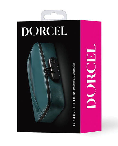 Boîte Discrète Verrouillable Dorcel - Vert Luxe