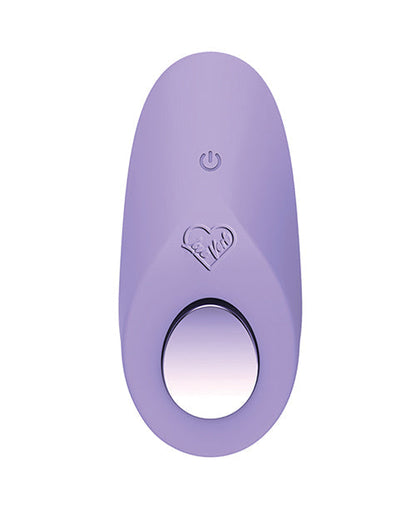 Vibrador clitoriano que late con infusión de cobre Love Verb Cuddle Me - Lila