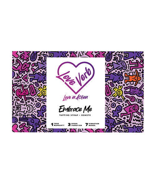 Love Verb Embrace Me Cobre con Infusión de Cobre Tapping C-Shape - Lila
