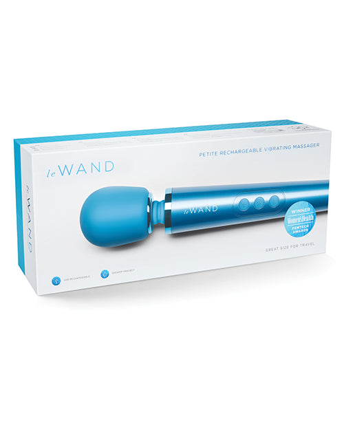 Masajeador recargable Le Wand Petite - Azul