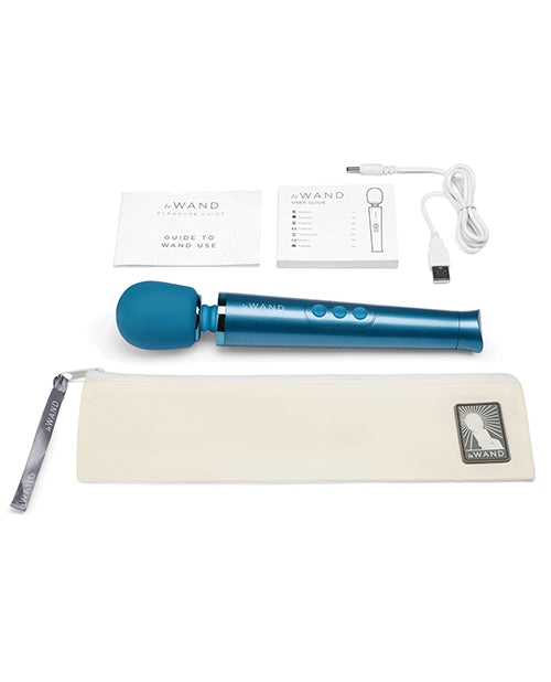 Masajeador recargable Le Wand Petite - Azul
