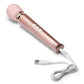 Masseur vibrant rechargeable Le Wand Petite - Or rose