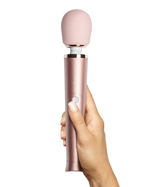 Masseur vibrant rechargeable Le Wand Petite - Or rose