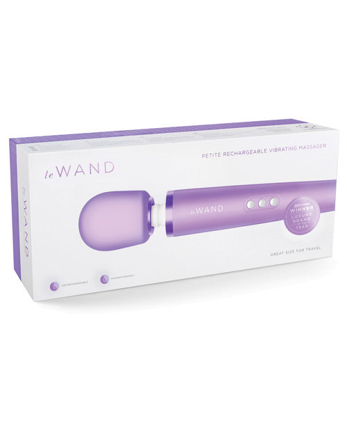 Masajeador Recargable Le Wand Petite - Violeta