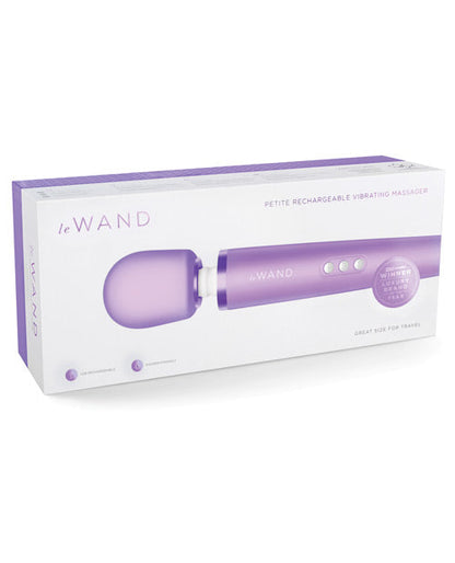 Masajeador Recargable Le Wand Petite - Violeta