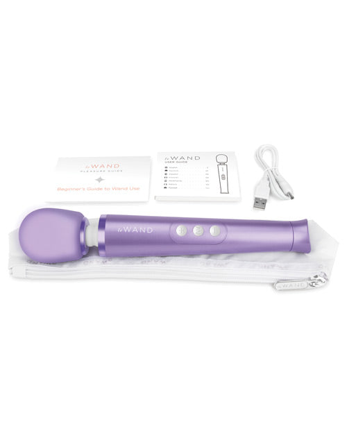 Masajeador Recargable Le Wand Petite - Violeta