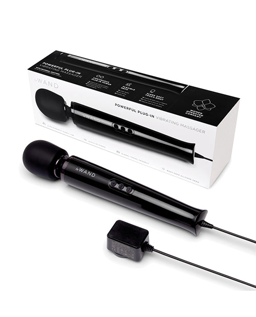 Masseur vibrant filaire Le Wand puissant - Noir
