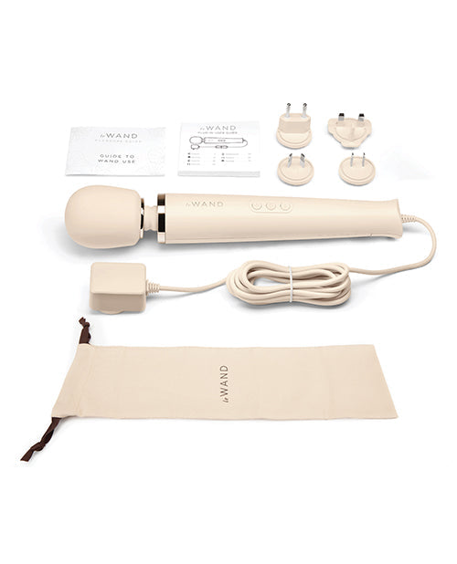 Masseur Vibrant Puissant Filaire Le Wand - Crème