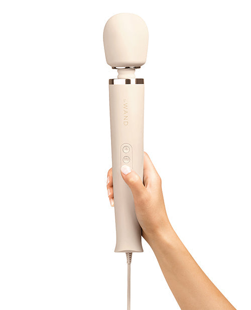 Masseur Vibrant Puissant Filaire Le Wand - Crème