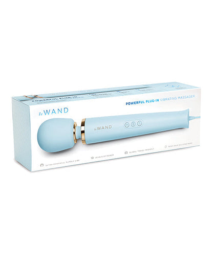 Le Wand Puissant Masseur Vibrant avec fil - Bleu Ciel