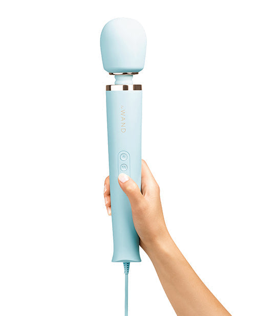 Le Wand Puissant Masseur Vibrant avec fil - Bleu Ciel