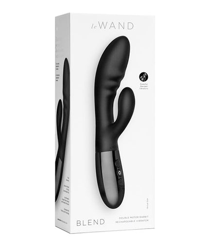 Vibrador Le Wand | Vibrador Rabbit de Doble Motor BLEND | Vibrador Recargable para Punto G | Negro