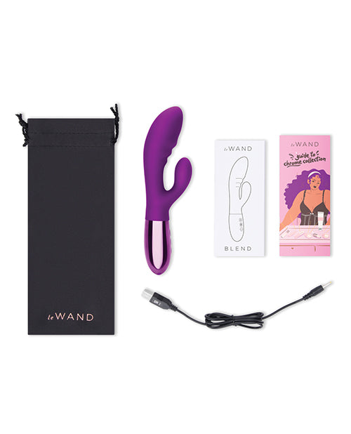 Vibrador Le Wand | Vibrador Conejo de Doble Motor BLEND | Vibrador de Clítoris Recargable | Cereza