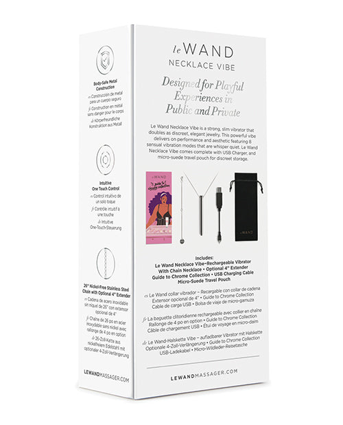 Le Wand Collier Vibrant - Argent