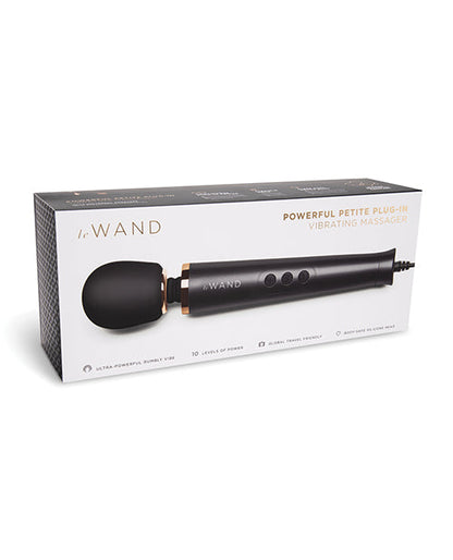 Le Wand Puissant Mini-masseur vibrant à brancher - Noir