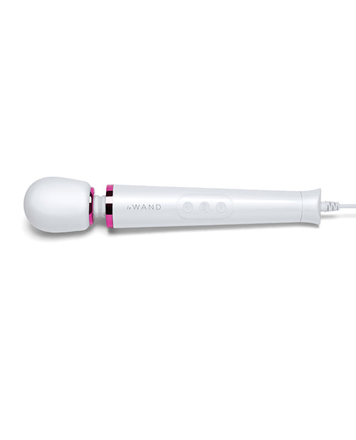 Le Wand Puissant Mini-masseur vibrant à brancher – Blanc