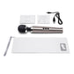 Vibreur rechargeable en métal moulé Le Wand - Argent