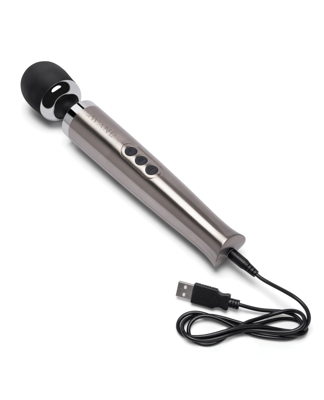Vibreur rechargeable en métal moulé Le Wand - Argent