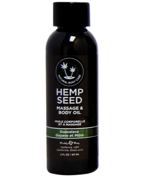 Earthly Body Aceite de masaje y corporal - 2 oz Guavalava