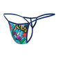 Male Basics Sinful Hipster Wow T Thong G-String Yellow Print LG