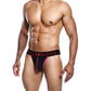Male Basics Neon Thong  Coral XL