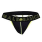 Male Basics Neon Thong Yellow MD