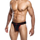 Male Basics Neon Thong Red LG