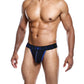 Male Basics Neon Thong Royal LG