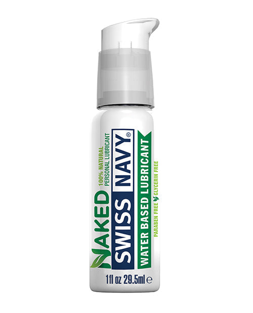 Lubrifiant Suisse Navy Naked Entièrement Naturel - 1oz