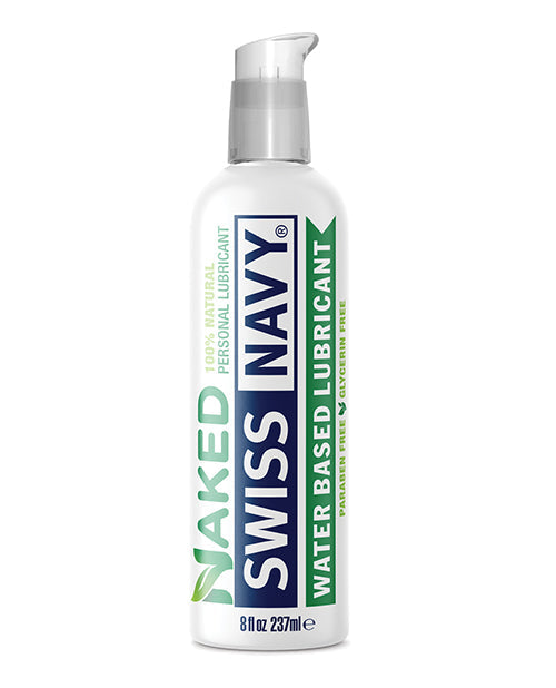 Lubrifiant entièrement naturel Swiss Navy Naked - 8 oz