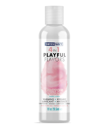 Swiss Navy Saveurs Ludiques 4 en 1 Barbe à Papa - 29,5 ml