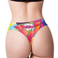 Slip ficelle imprimé Mememe Comic Fans SM