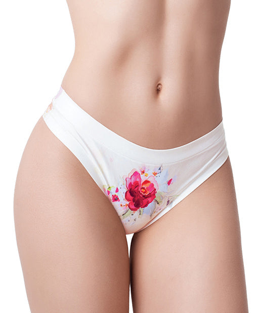 Tanga estampado de rosas Flower Power de Mememe