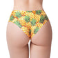 Mememe Robe d'été à Imprimé Ananas XL
