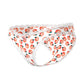 Shorty ouvert Sweet Treats avec lubrifiant pêche Wicked Sensual Care - Blanc L/XL