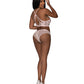 Seabreeze Strappy Back Cami & Short Blush L/XL
