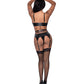 Club Candy Vasco y braga cheeky negra S/M
