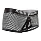 Cock Pit Fishnet Mini Anillo para pene corto negro SM