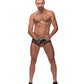 Cock Pit Fishnet Mini Anillo para pene corto negro SM