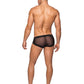 Pantalones cortos de malla elástica Micro Mini Hoser Negro G