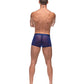 Malla de Diamantes Mini Short Azul MD