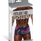 Minishort Galáctico Transparente de Poliéster Spandex Multicolor MD